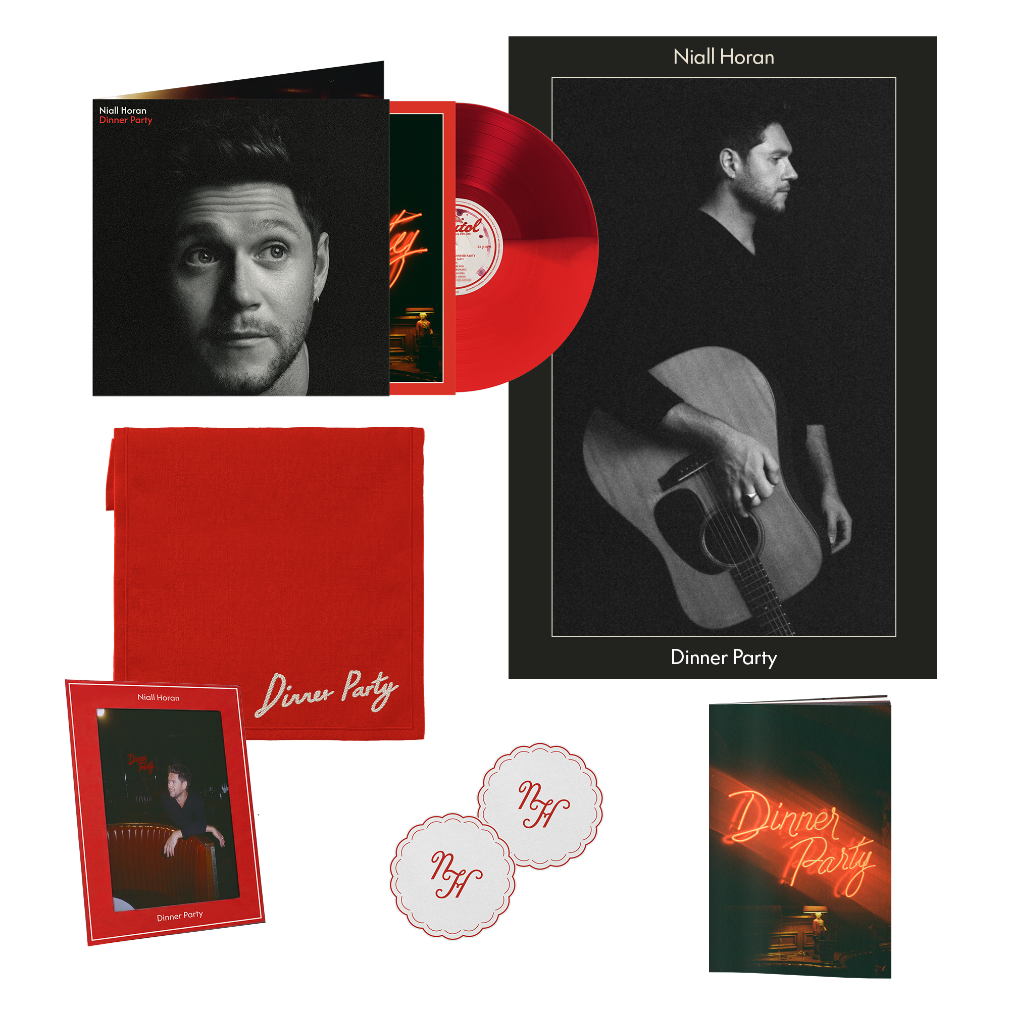 Dinner Party - Red Booth Edition Vinyl - Niall Horan Official Store