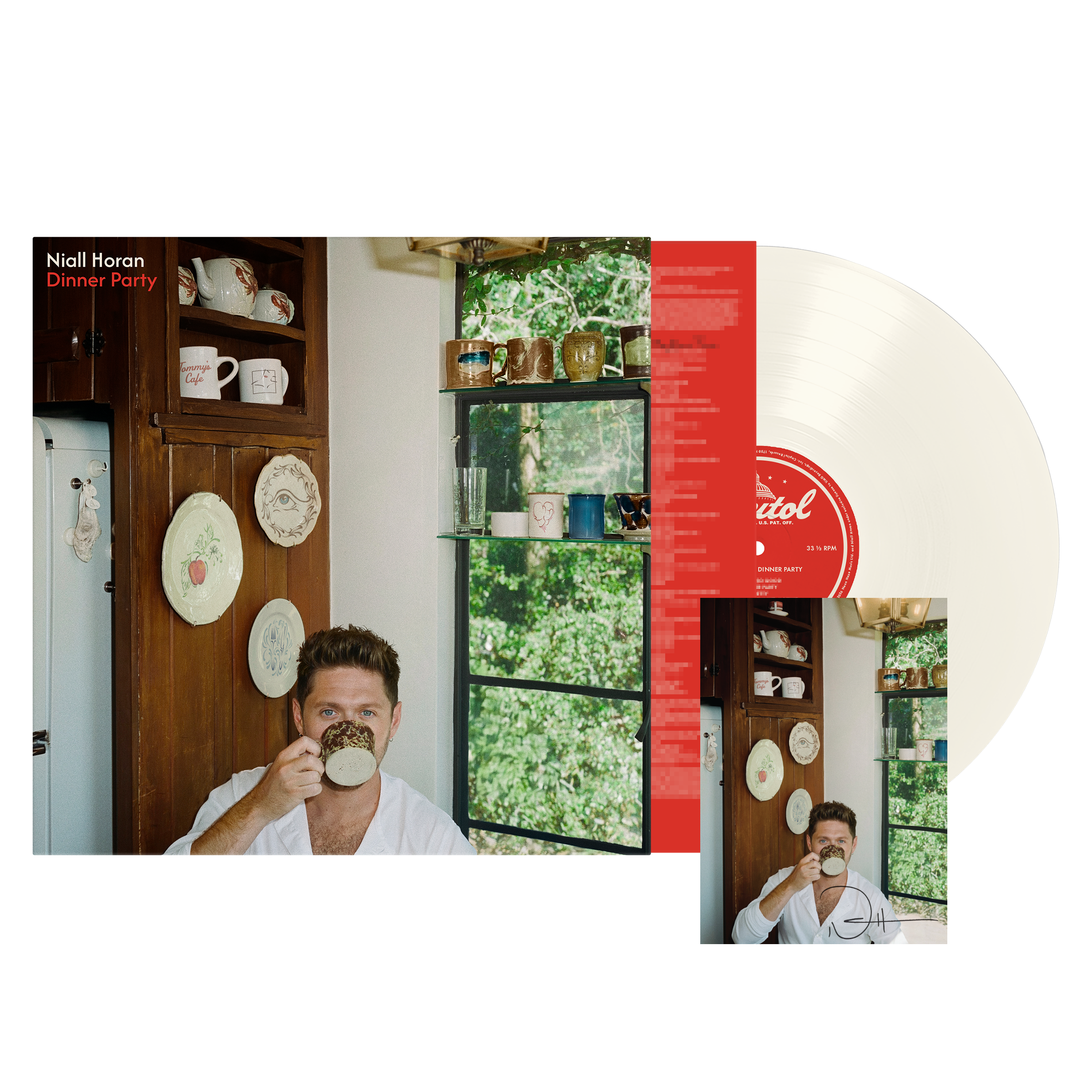 Dinner Party - Signed Porcelain Vinyl - Niall Horan Official Store