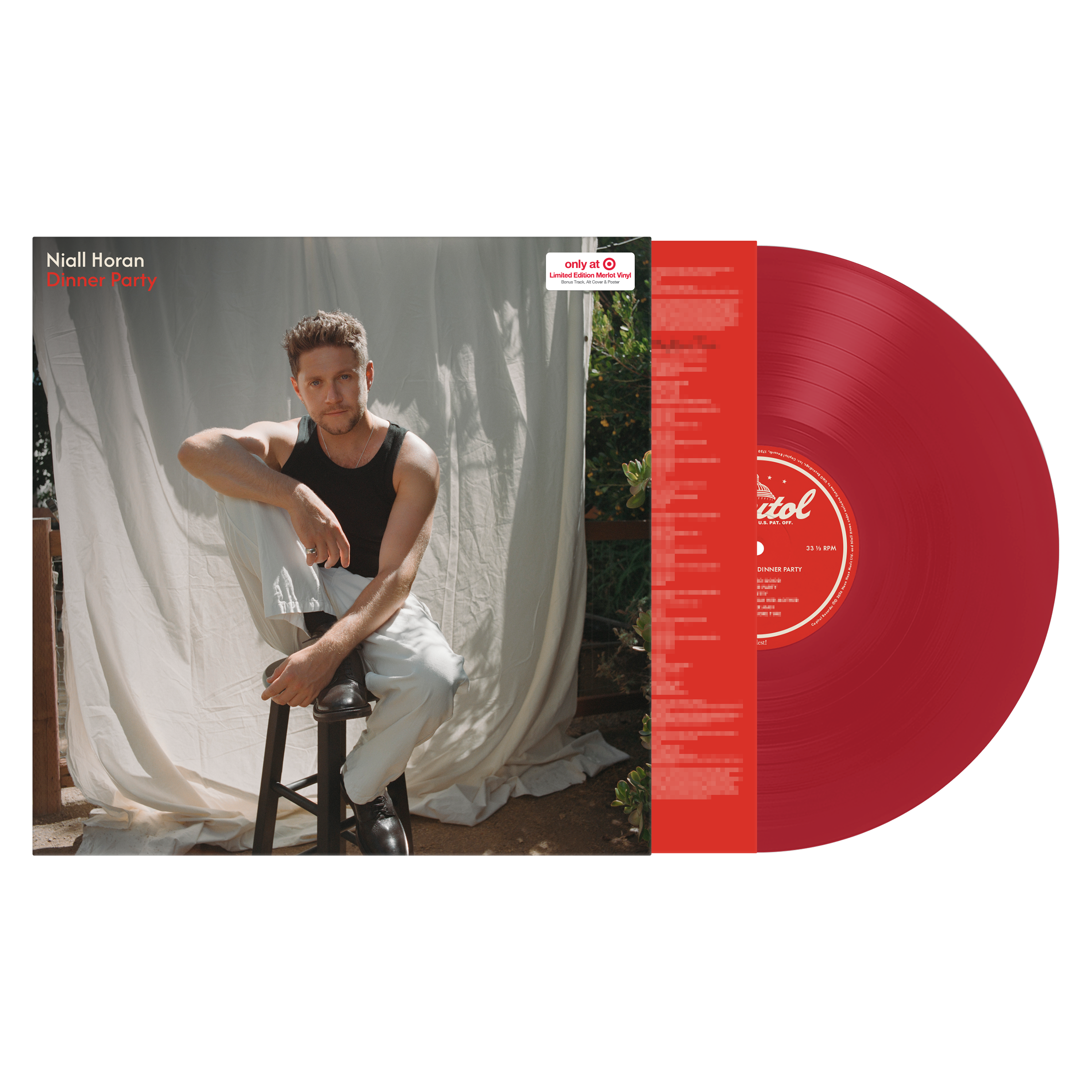 Dinner Party - Target Exclusive Merlot Vinyl - Niall Horan