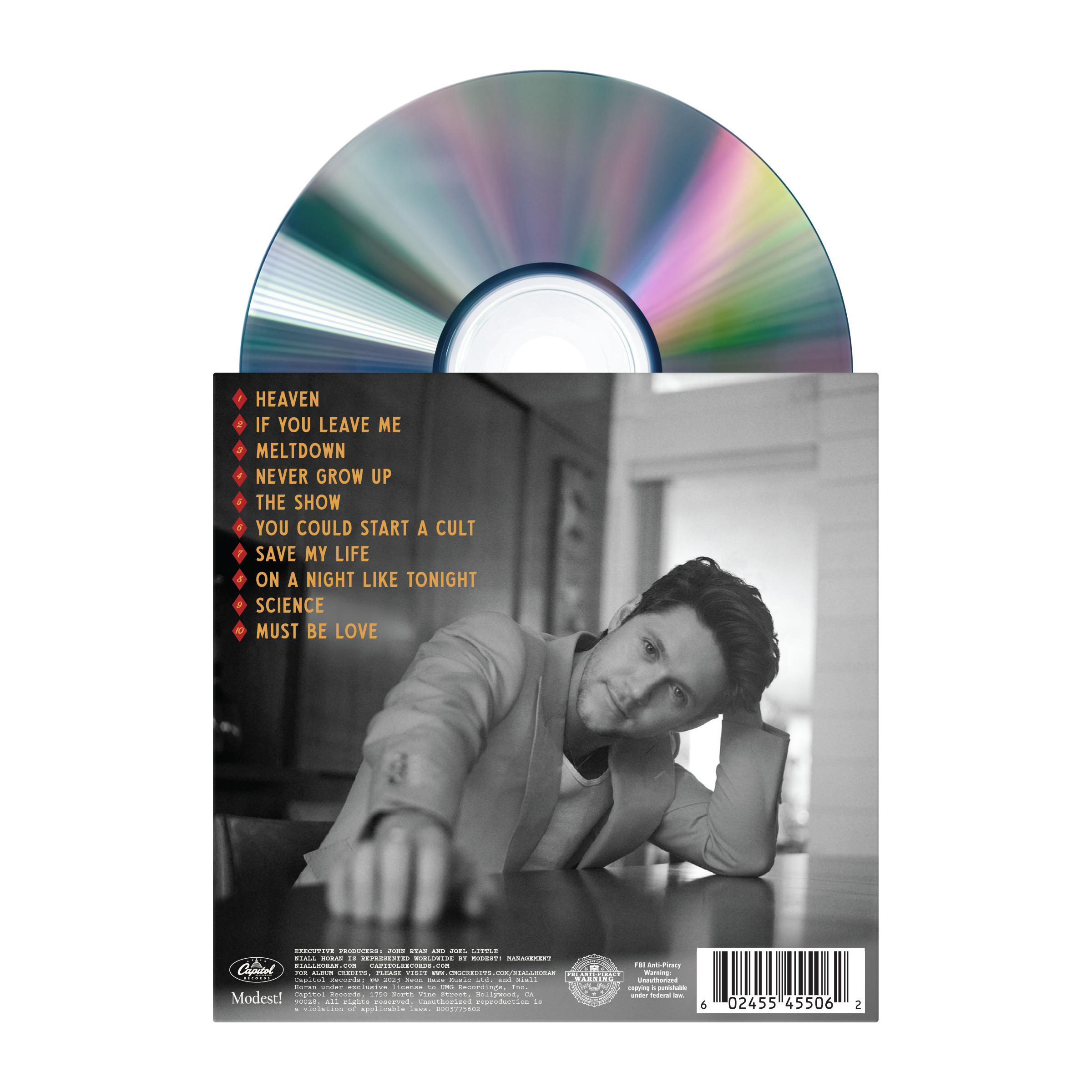 The Show - Exclusive Signed CD Wallet Back