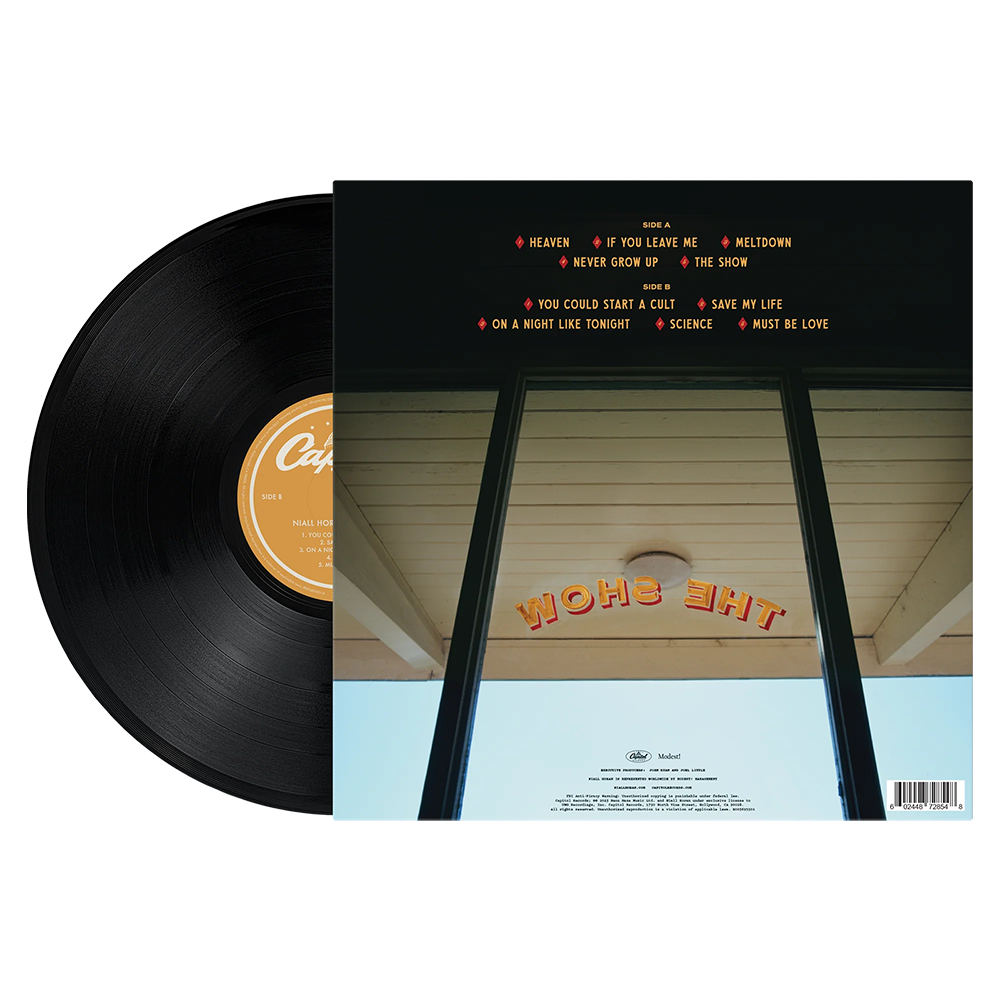 The Show - Signed Vinyl Back