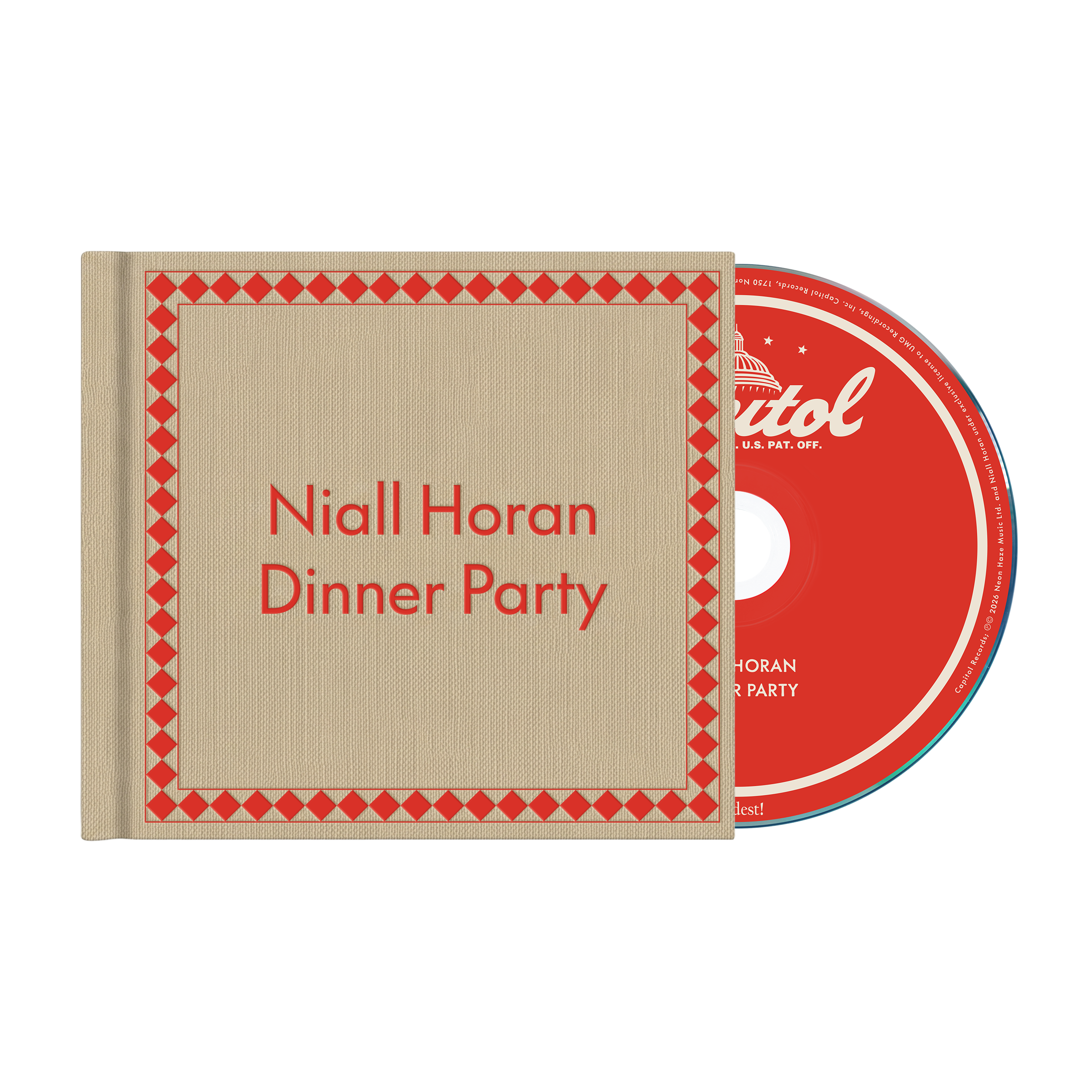 Dinner Party - Hardcover Book CD