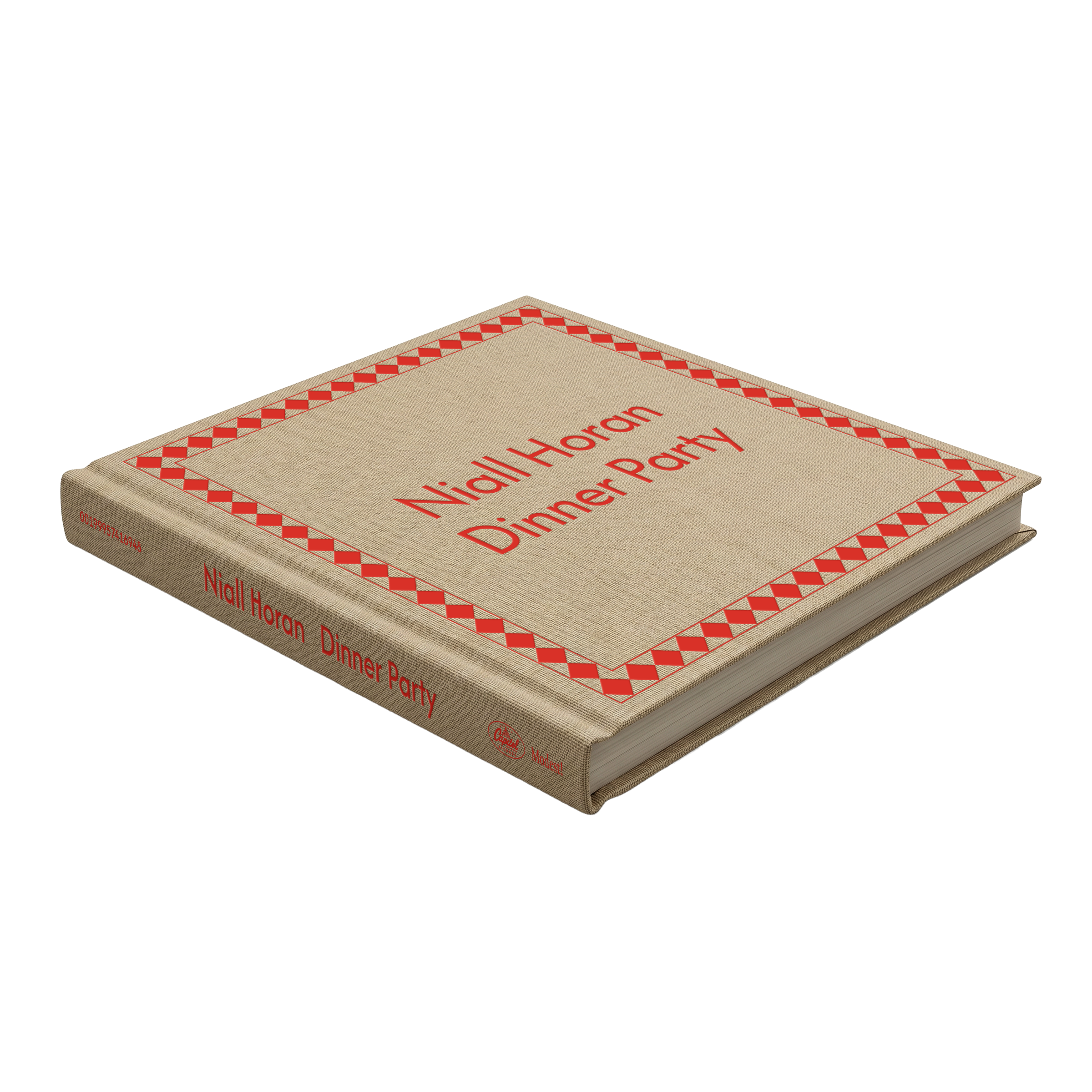 Dinner Party - Hardcover Book CD Angled