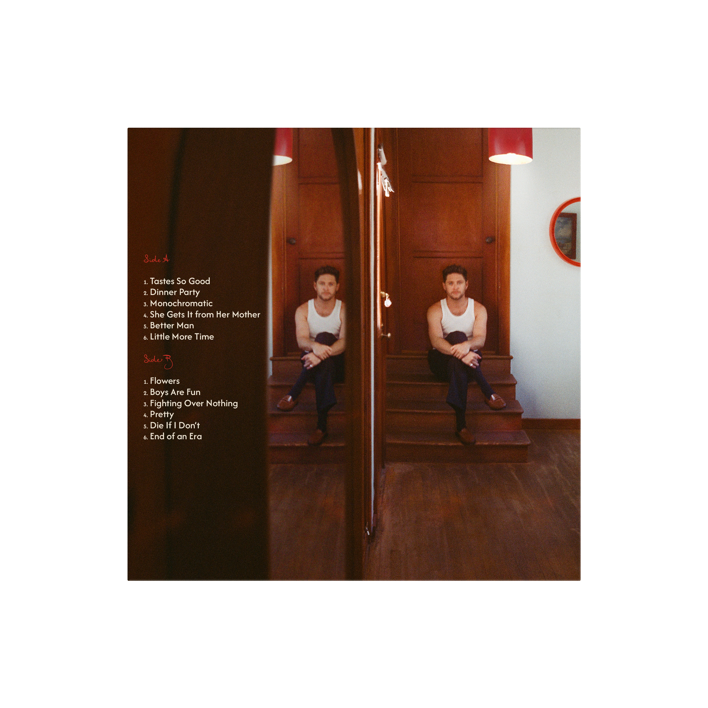 Dinner Party - Signed Porcelain Vinyl Back