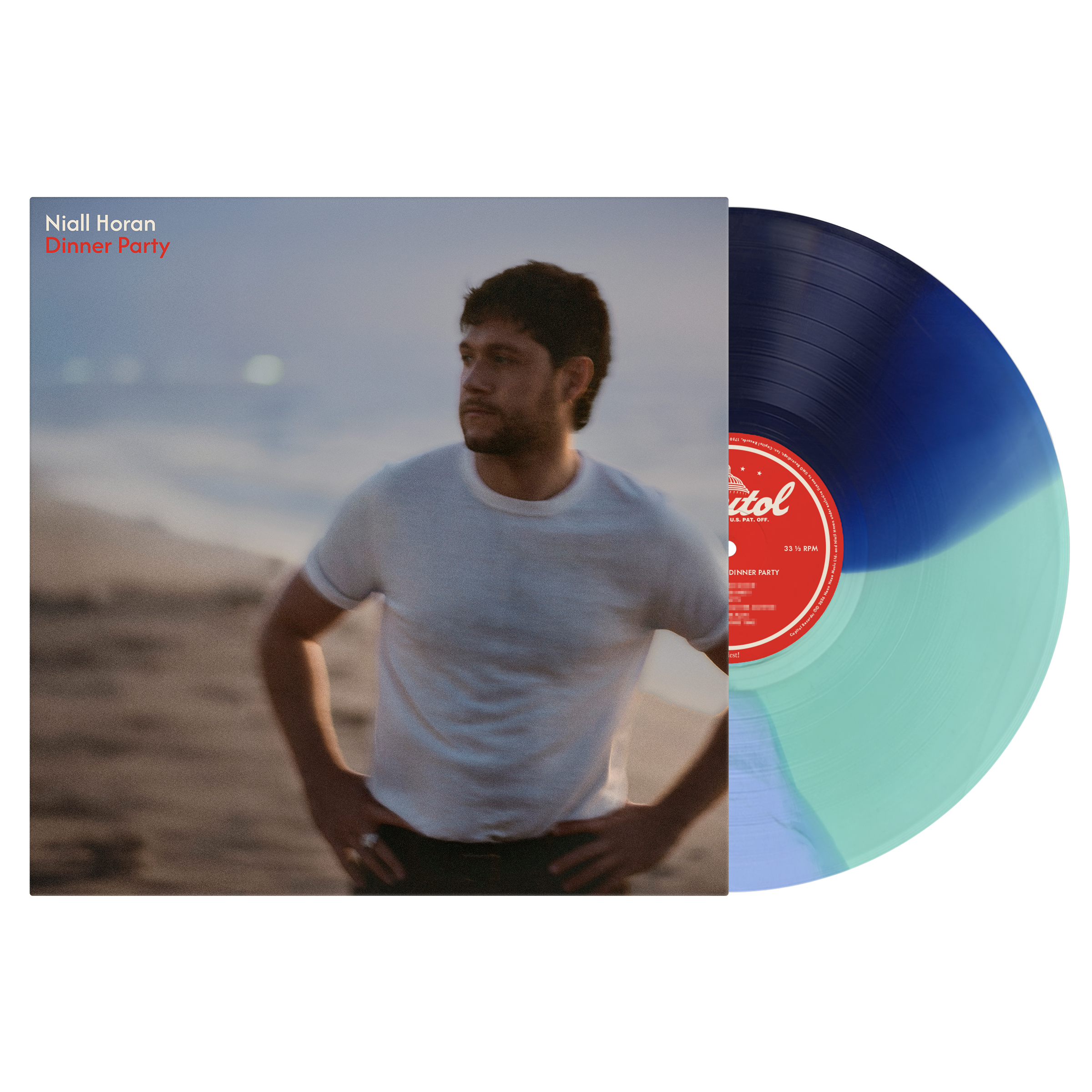 Dinner Party - Spotify Fans First Exclusive Shoreline Tri-Color Vinyl Front + disc
