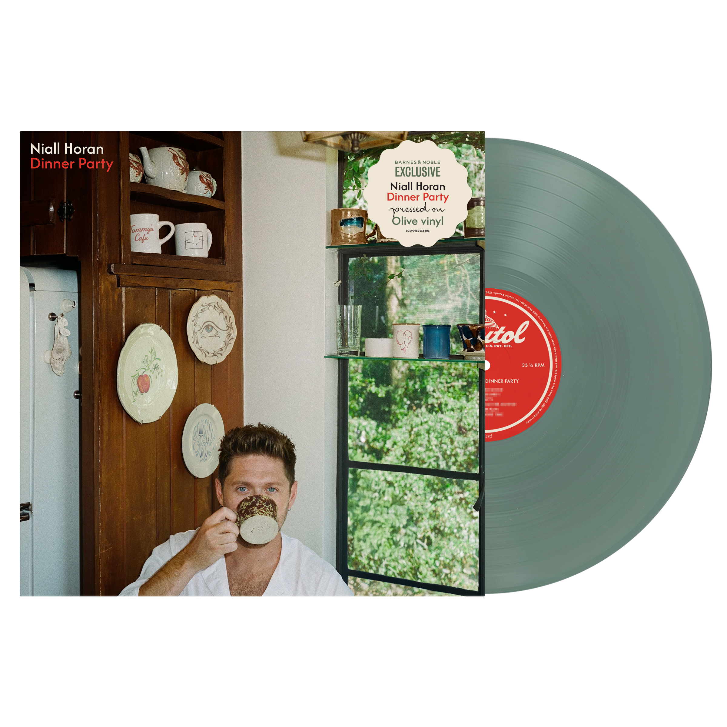 Dinner Party - Barnes & Noble Exclusive Olive Vinyl Front