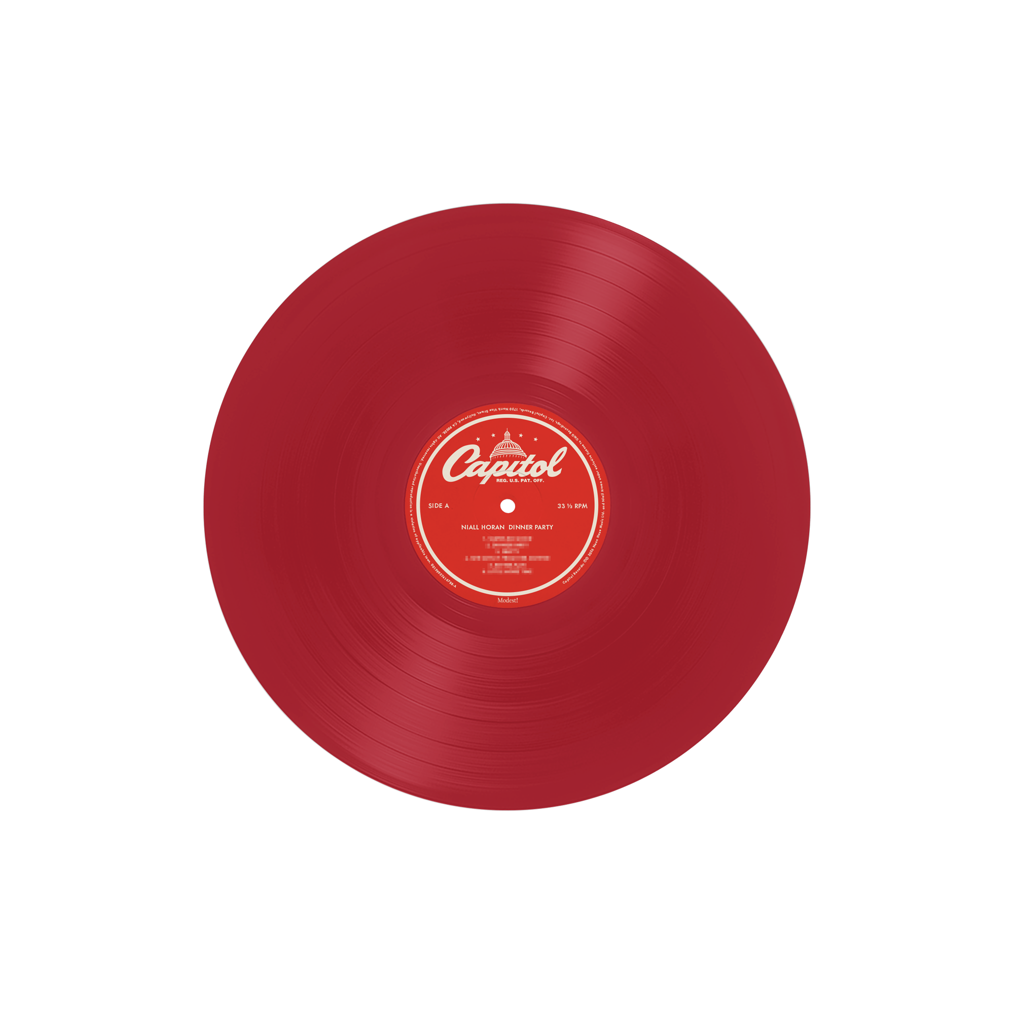Dinner Party - Target Exclusive Merlot Vinyl Disc
