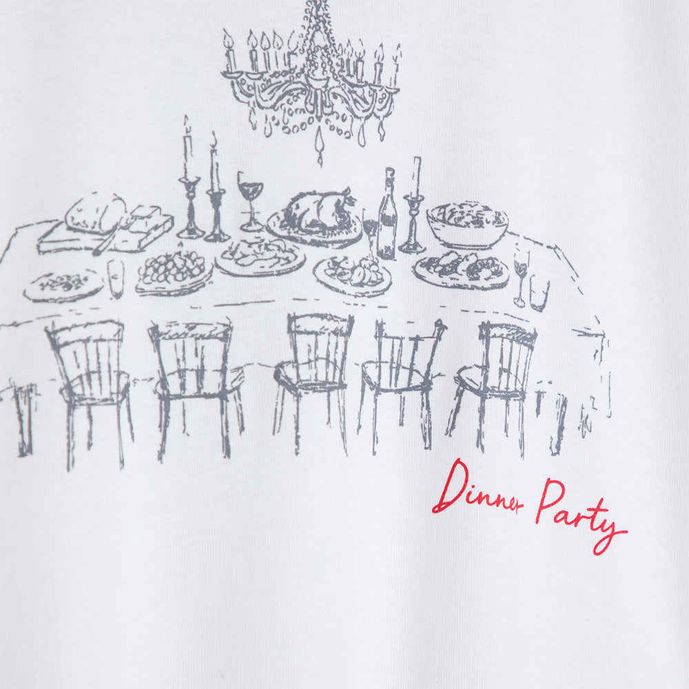 Dinner Party Ringer Tee