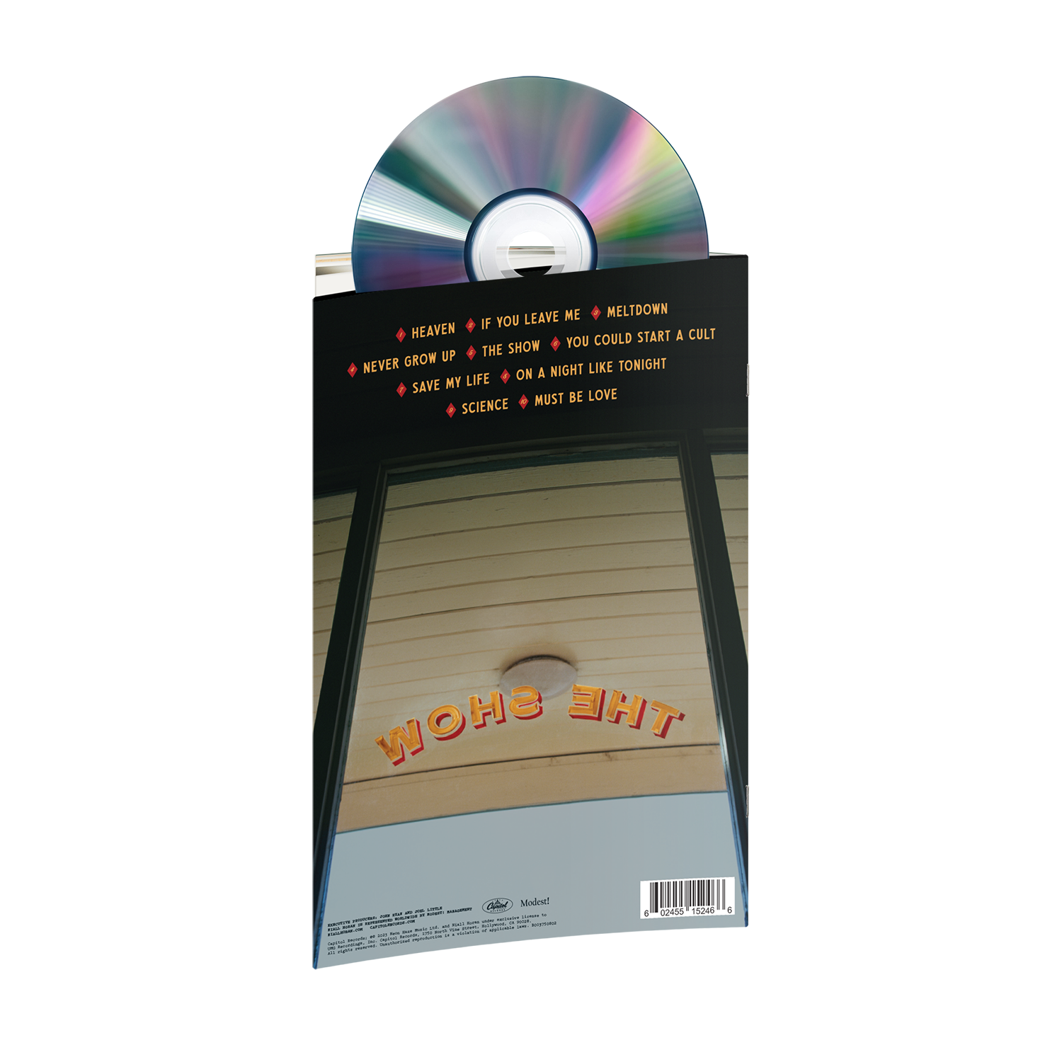 The Show - Exclusive CD Zine Back