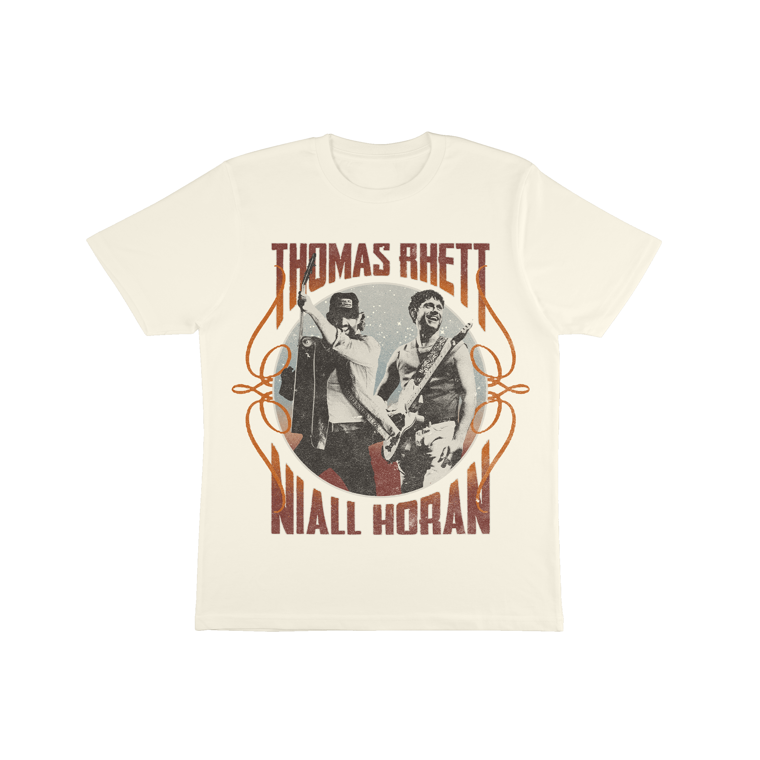 Niall Horan x Thomas Rhett Live on Stage Tee Front