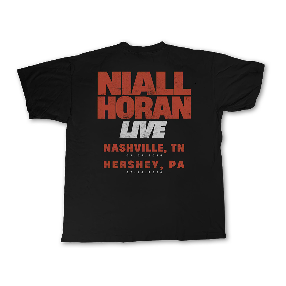 Niall Horan Live Tee Back