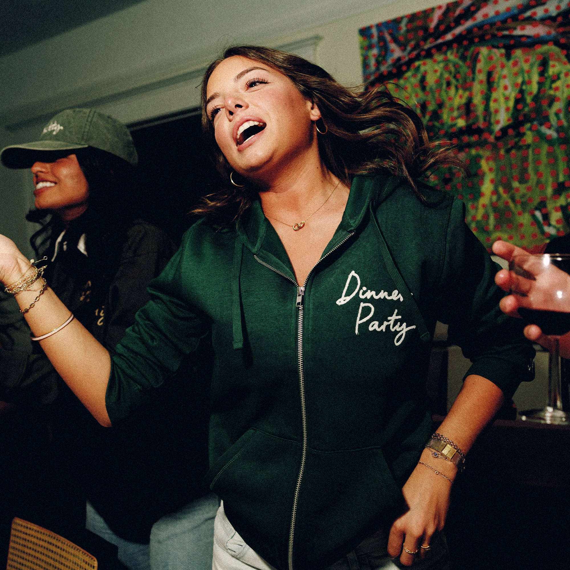 Dinner Party Zip Up