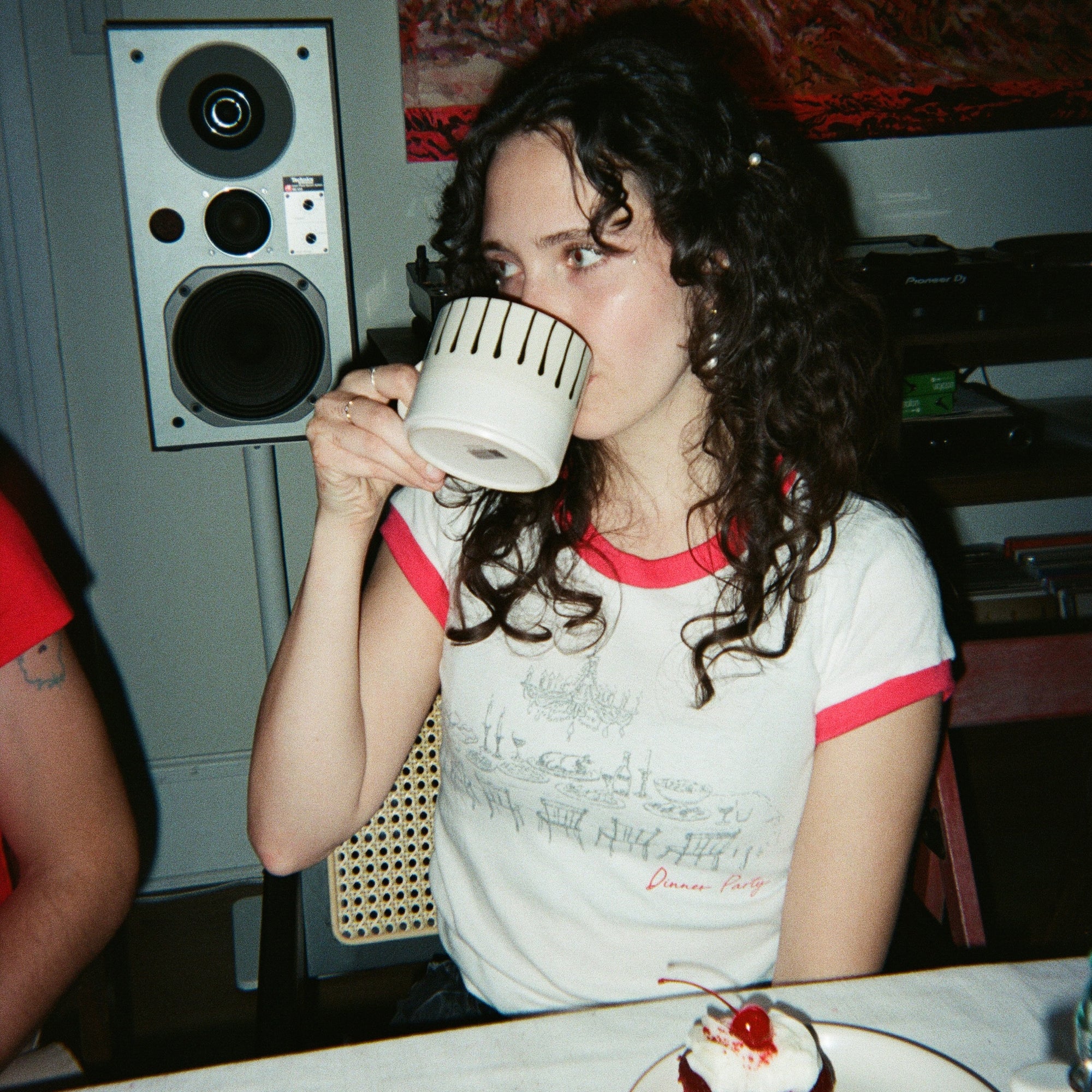Dinner Party Ringer Tee