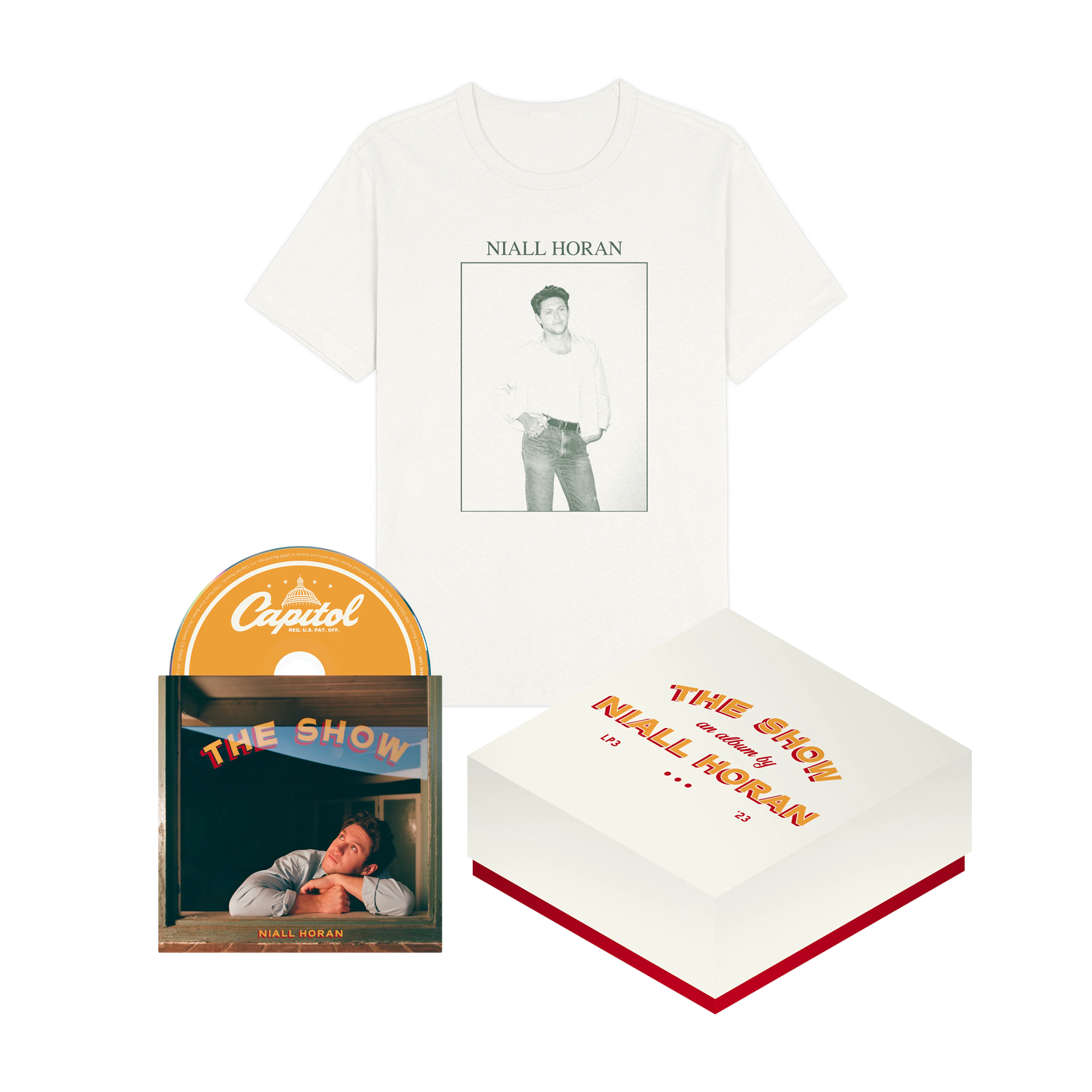 The Show - Natural Photo T-Shirt+ CD Box Set