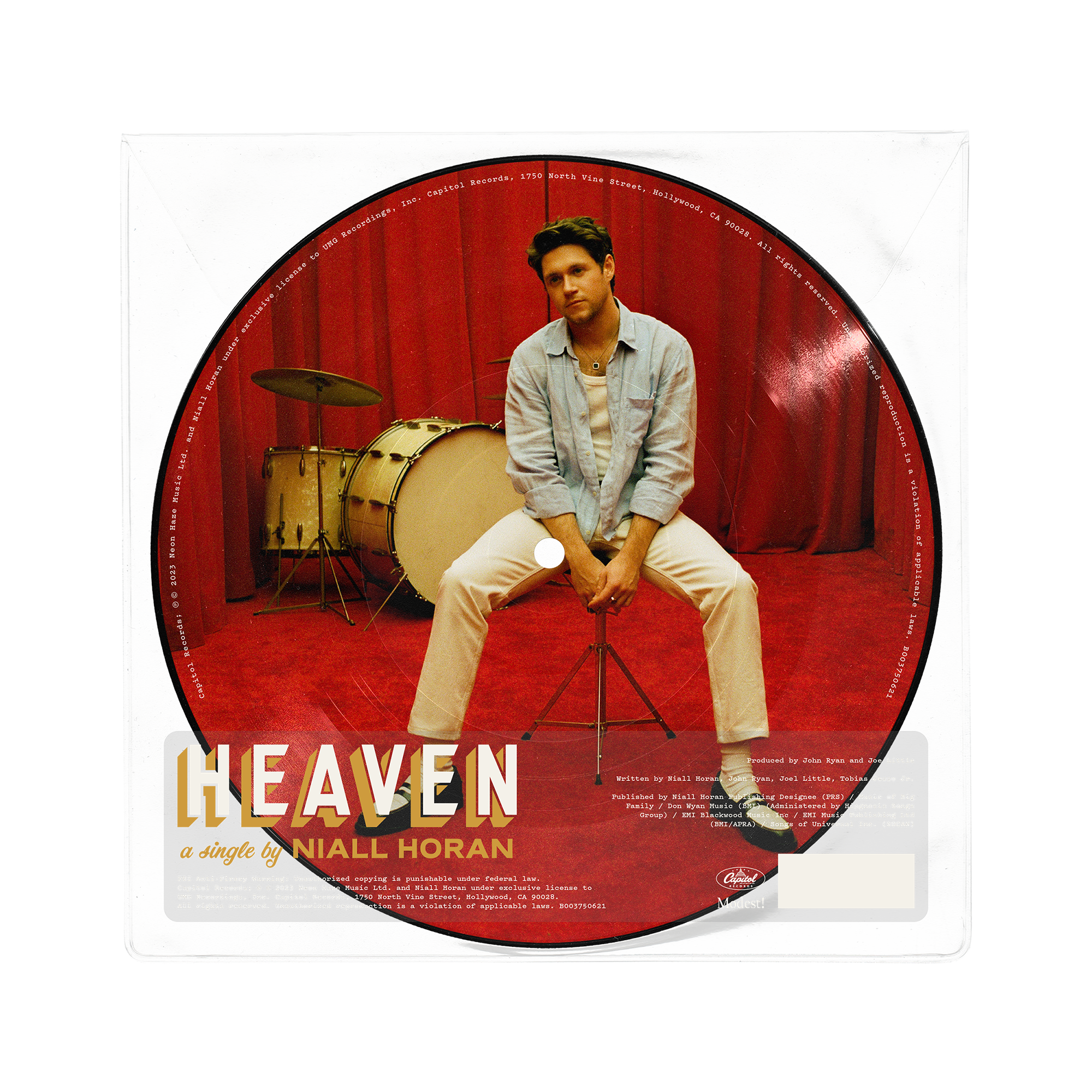Heaven 7" Single Front
