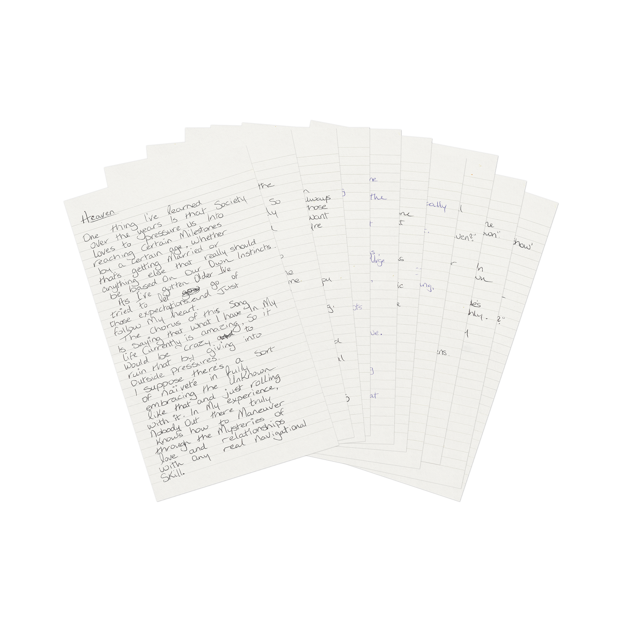 The Show - Vinyl - Notes